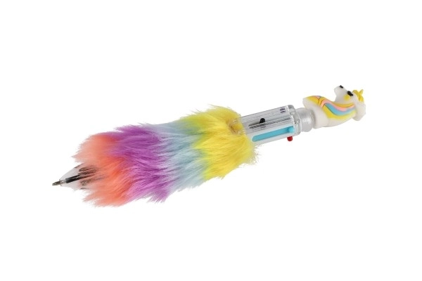 Unicorn Plush Pen with Multicolor Inks