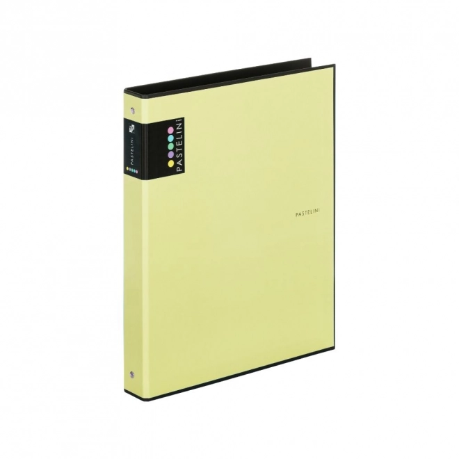 A4 Yellow Pastel Ring Binder