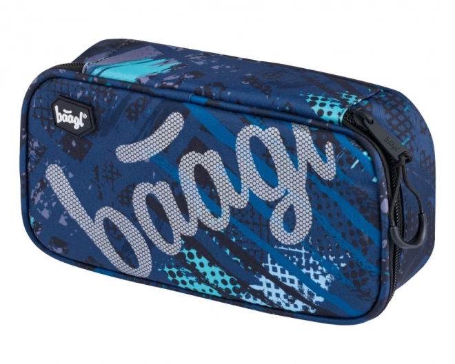 School Pencil Case with Skate Design