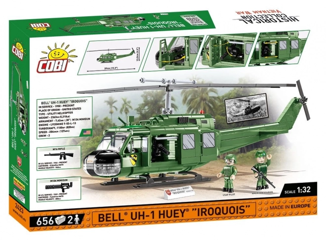 Vietnam War Bell UH-1 Huey Iroquois Model Kit