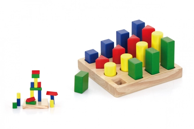 Wooden Puzzle Colors and Shapes