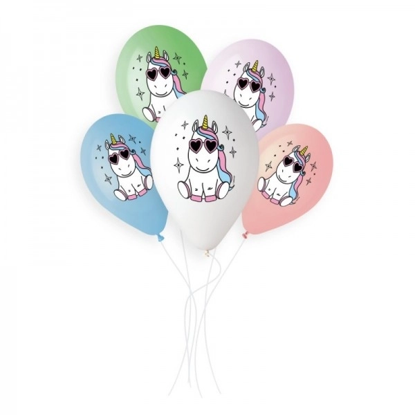 Colorful Unicorn Party Balloons