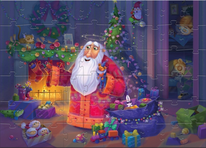 Dodo magical christmas time puzzle 60 pieces