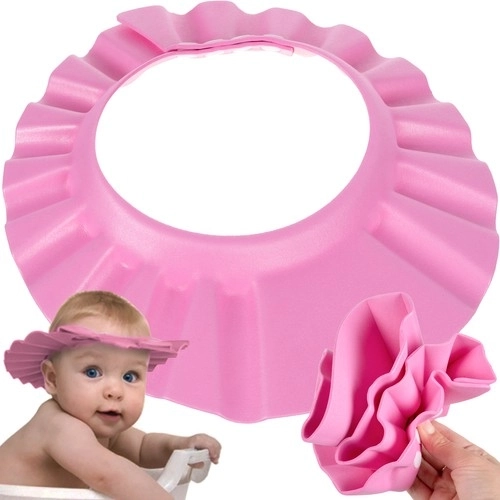 Baby Bath Visor - Pink