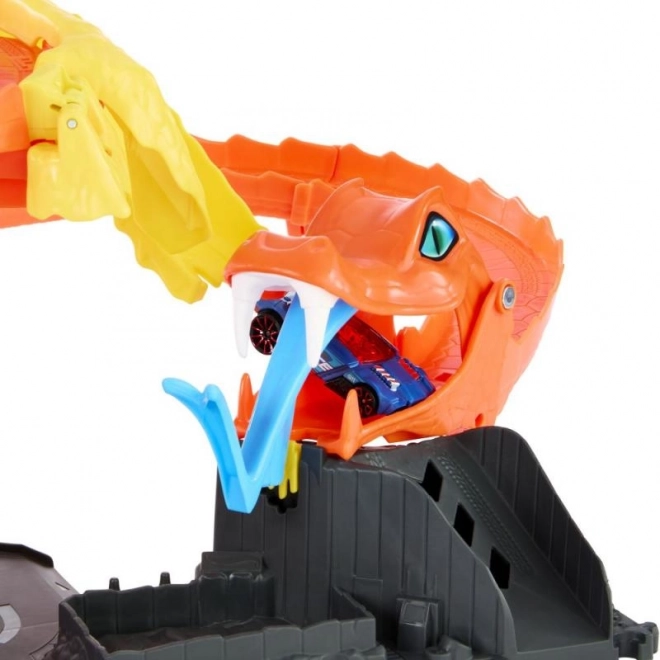 Hot Wheels City Hungry Cobra Attack Playset