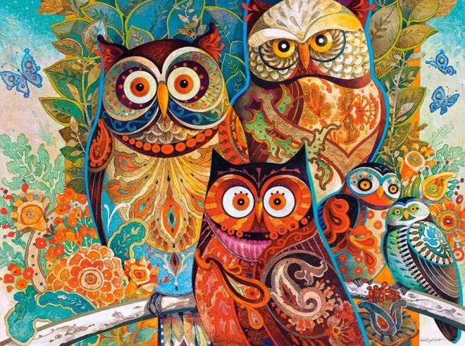 Owls 2000 Piece Puzzle