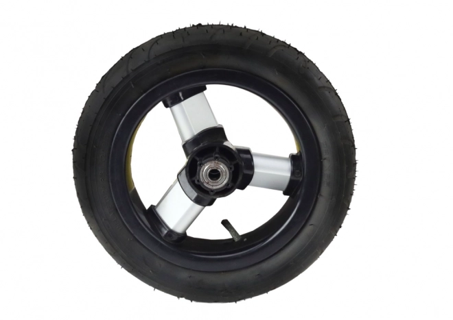 Rear Wheel with Inflatable Rubber Tire