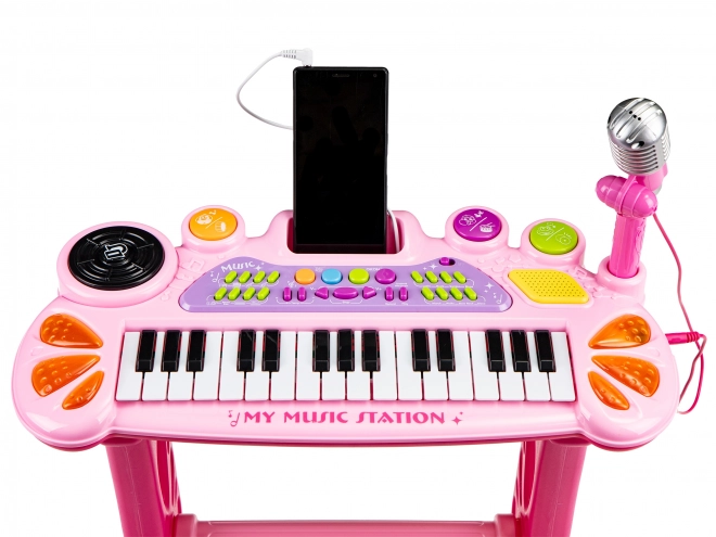 Children's Interactive Keyboard Piano with Microphone