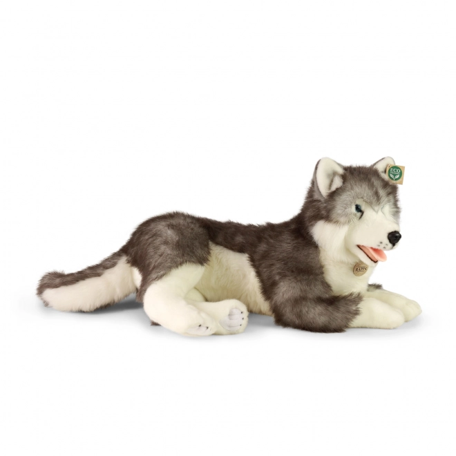 Plush Husky Dog 60 cm Eco-Friendly