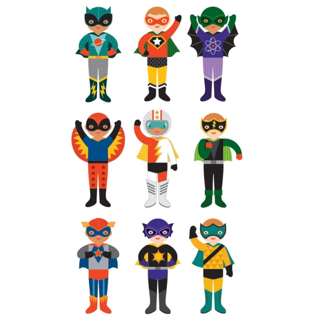 Magnetic Superheroes Puzzle Set