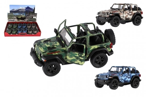 Kinsmart Jeep Wrangler Camo Edition Toy Car