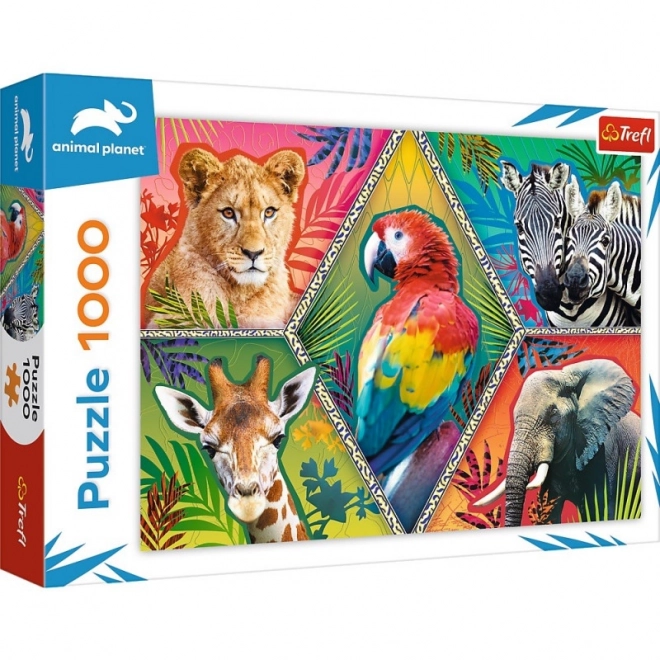 Exotic Animals Puzzle 1000 Pieces