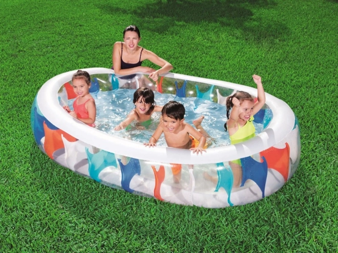 Inflatable Family Pool Ellipse by Bestway