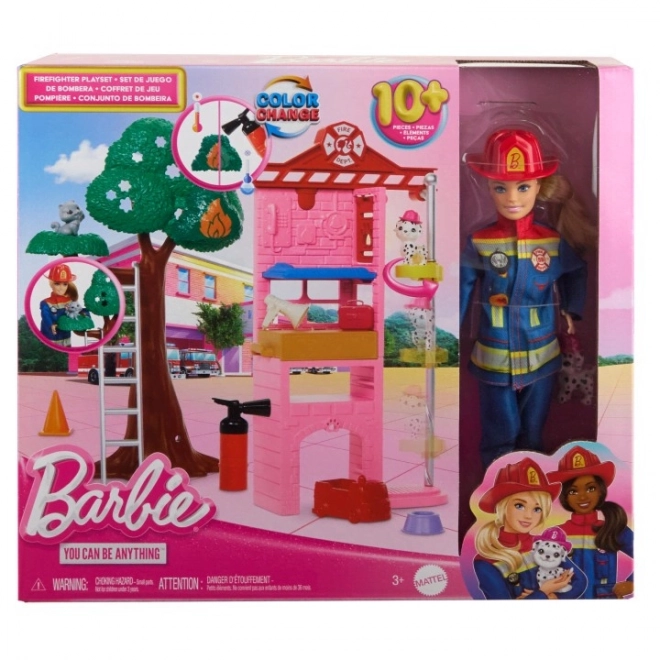 Barbie Firefighter Doll with Accessories