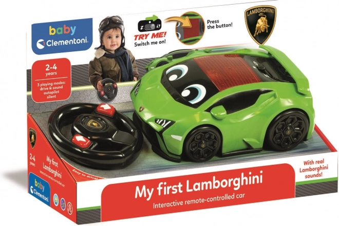 My First Remote Control Lamborghini by Baby Clementoni