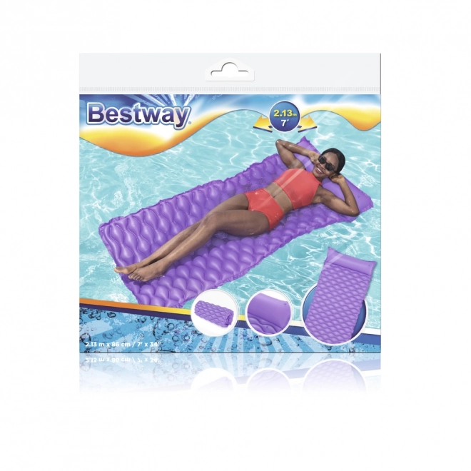 Nafukovací plážová matrace 213 x 86 cm Bestway 44020 – Fialová