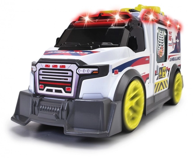 Ambulance Vehicle with Lights and Sound