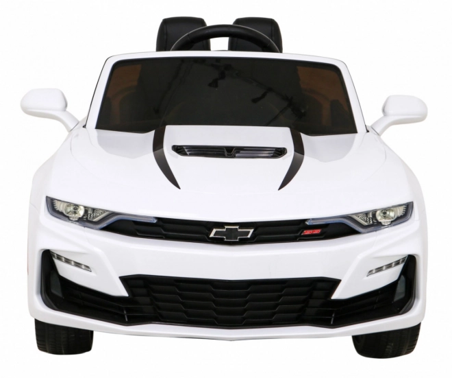 Chevrolet Camaro 2SS cu baterie + telecomandă + roți EVA + pornire ușoară + sunete și lumini – Bílá