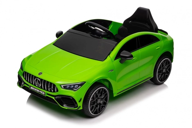 Electric Ride-On Car Mercedes CLA 45s AMG Green 4x4