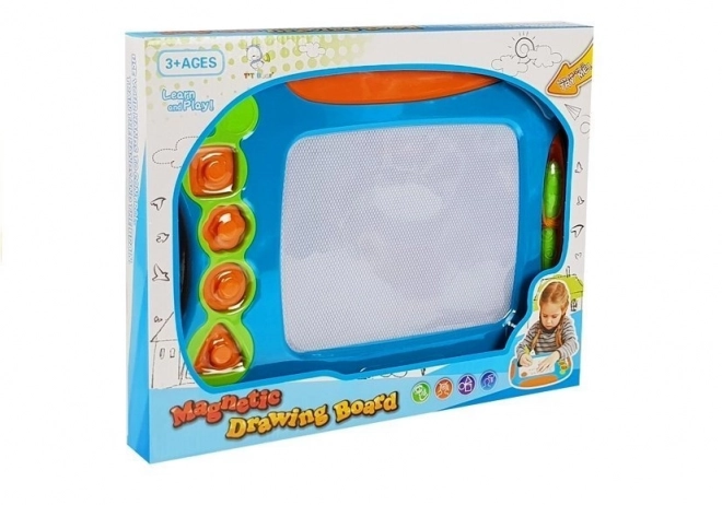 Magnetic Drawing Board with Stamps