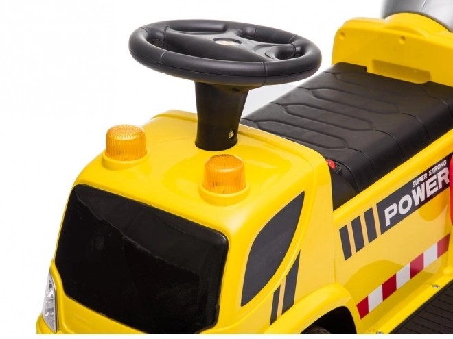 Ride-On Cement Mixer Toy with Sounds and Battery