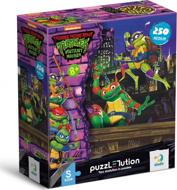 Dodo Puzzle Teenage Mutant Ninja Turtles Donatello and Michelangelo 250 Pieces