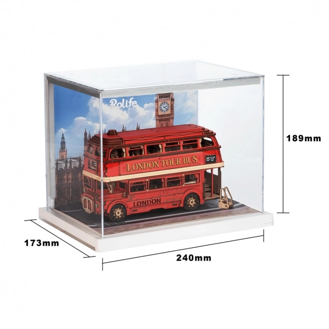 Decorative London Double-Decker Display