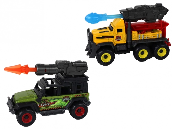 Dinosaur Adventure Vehicle Set with Helicopter