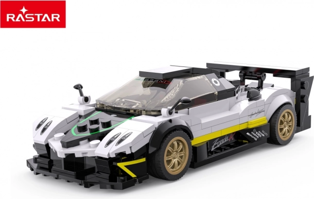 Konstrukcijski set automobila 1:28 PAGANI ZONDA R od Rastar, bijela