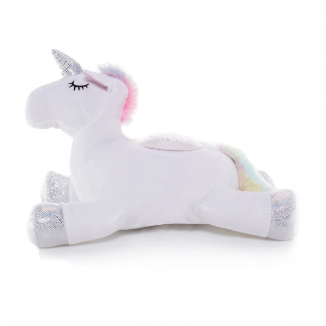 Plush Unicorn Toy with Projector