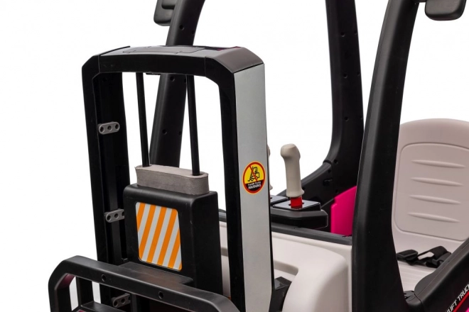 Carrello elevatore elettrico rosa