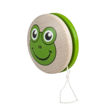 Green Yo-Yo Frog Design