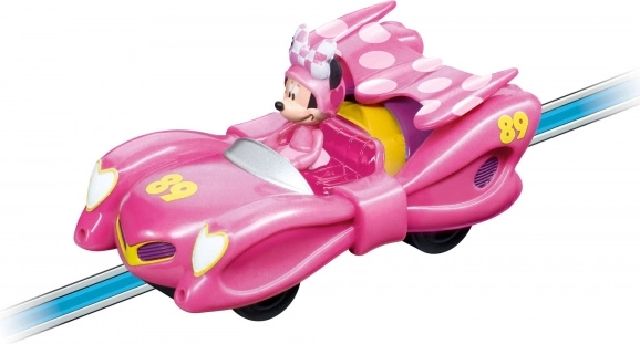 Závodné auto na autodráhu FIRST Minnie Mouse 1:50