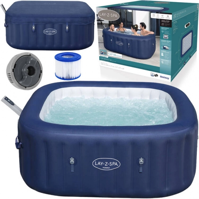 Chytré nafukovací spa Havaj Lay-Z-Spa Bestway