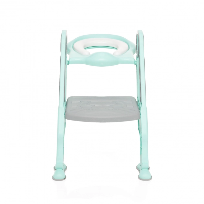 Adjustable Kids Toilet Ladder - Ice Green