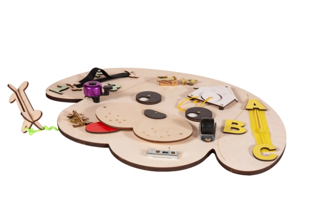 Wooden Manipulative Board Dog