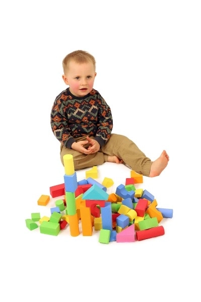 Foam Building Blocks Set