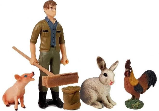 Farm Animal Figurine Set