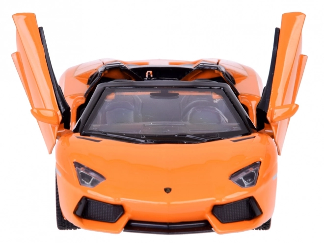 Interactive Lamborghini Aventador Roadster Model Car 1:32