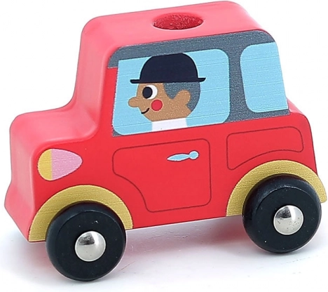 Vilac Stacking Game - City Cars by Ingela P. Arrhenius