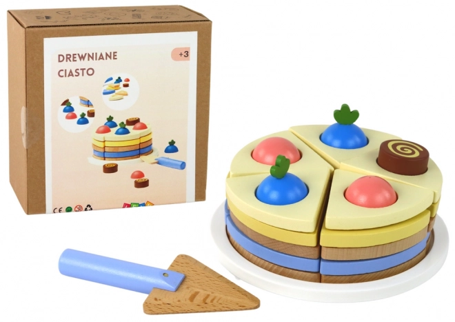 Wooden Cake Set for Kids