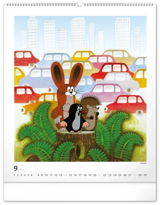 Wall Calendar Mole Adventures 2025