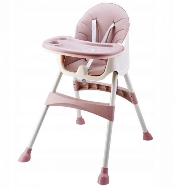 2-in-1 Pink Feeding Chair by EcoToys