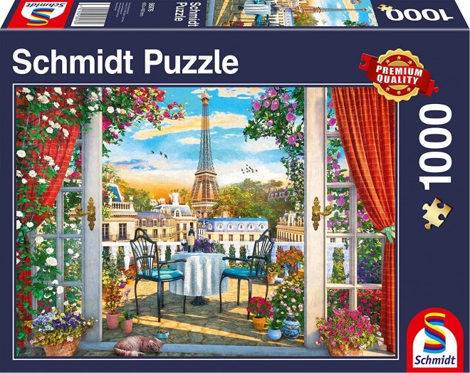 Schmidt Puzzle Terrace in Paris 1000 Pieces