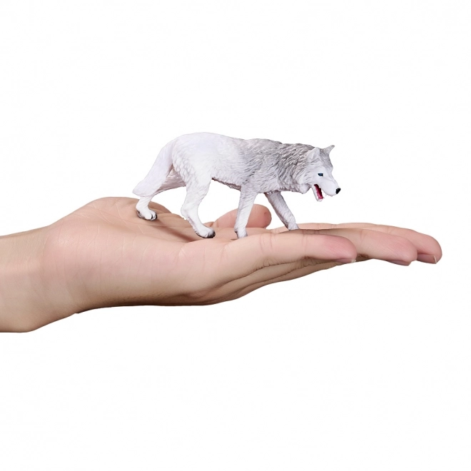 Arctic Wolf Toy Figure