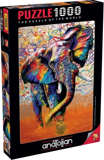 Puzzle Afrykańskie Kolory 1000 Elementów
