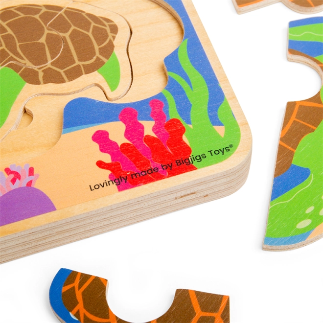 Realizzazione in legno di qualità e colori sicuri