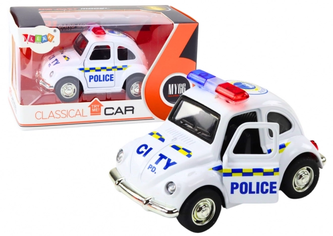 Classic Police Car with Lights and Sounds