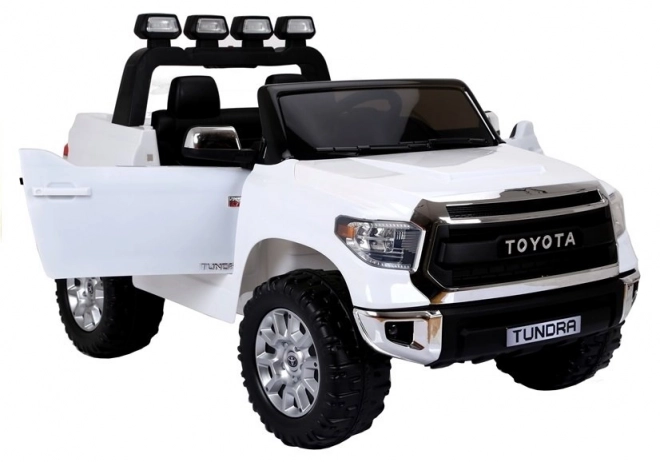 Electric Ride-On Car Toyota Tundra White