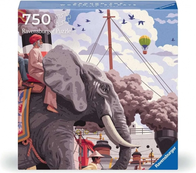 Ravensburger Art & Soul Puzzle - Around the World in 80 Days